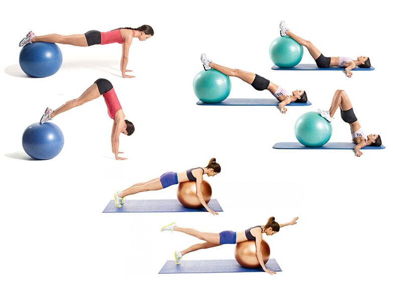 For the treatment of osteochondrosis of the spine, exercises of the exercise therapy complex are performed